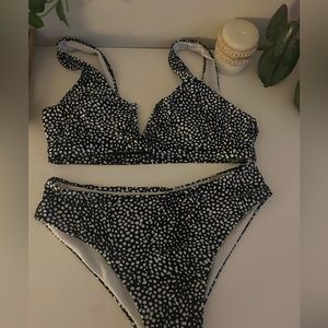 dalmatian print bikini